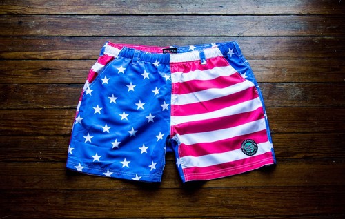 American flag swim - american,