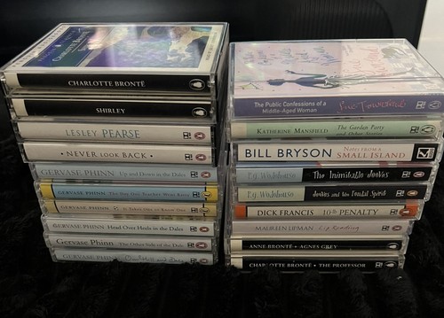 Cassette audio books - cassette,