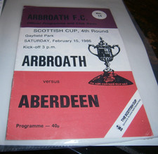 15.02.1986. Arbroath v
