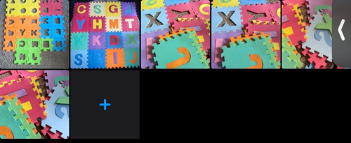 Interlocking foam alphabet - interlocking,