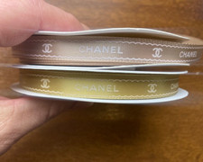 Chanel printed ribbon - chanel, 1cm