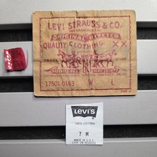 Vintage Levi's 17501 Red Tab