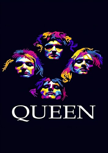 Queen poster print wall art - poster,