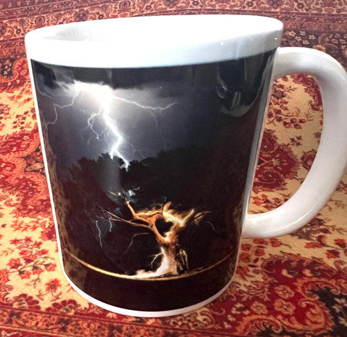 Tea coffee mug lightening tree - lightening,