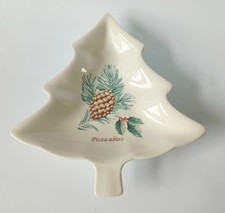 Wedgwood Sarah's Garden Christmas Tree Shaped Dish