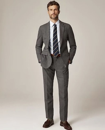 Crew charcoal italian - charcoal,