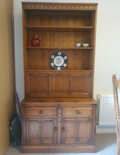 Ercol freestanding elm - elm, wood