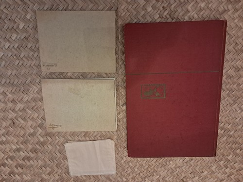 Old stamps album - , small