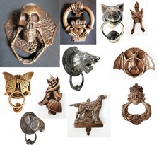 SOLID BRASS DOOR KNOCKER