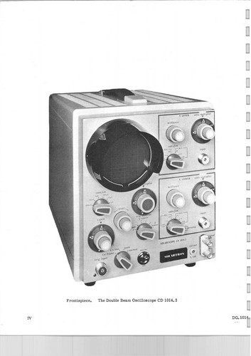 Vintage solartron double beam - solartron,
