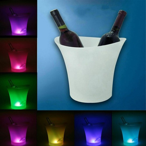 Led ice bucket large wine - led, 5l