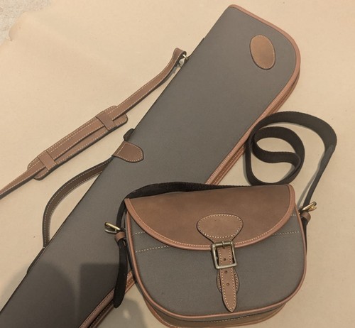 Canvas plus leather - leather, shotgun