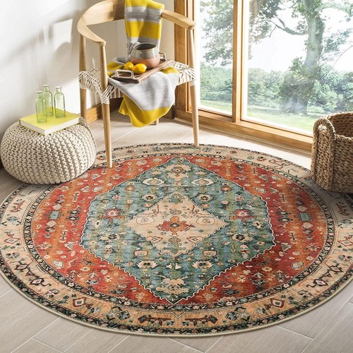 Round rug 120cm non - rug,