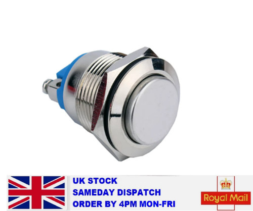 19mm push button - 19mm, switch