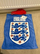 England Football Hooded Towel Brand New Official Merch Toddler Size 12-36 Months