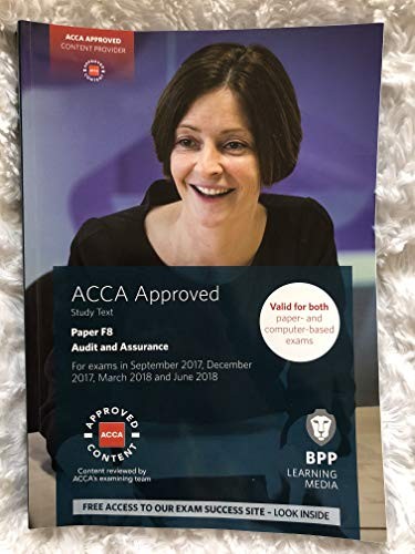 Acca audit and assurance - f8,