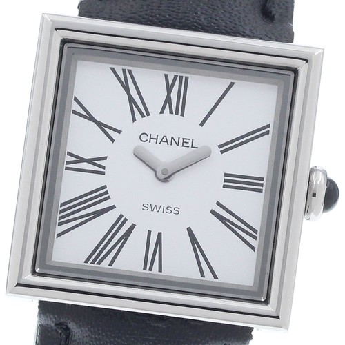 Chanel mademoiselle white dial - chanel,