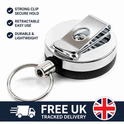 Retractable metal heavy - retractable, duty
