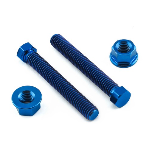 Titanium axle adjuster set - titanium,