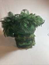 OSTRICH FEATHER BOX BAG! Hand