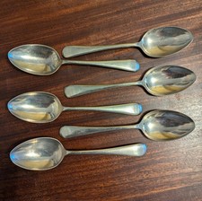 Vintage Cowen's A1 Real Stainless, Sheffield Spoons x 6 - pre owned
