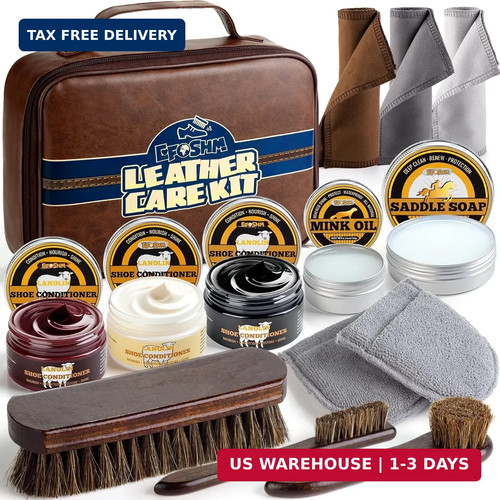 Shoe shine kit - &, cleaning