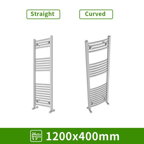 Bathroom chrome straight - chrome,
