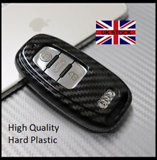 Carbon Fibre Key Cover For Audi A3 A4 S4 A5 S5 A6 S6 RS6 A7 S7 Q5 Fob Case j59cf