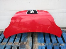 PEUGEOT 107 2005-2012 BONNET IN RED PAINT CODE KJH - XBBO0001