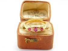 18ct Yellow Gold, Ruby &