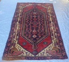 Handmade Vintage Wool Area Rug