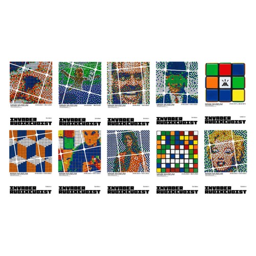 Space invader rubikcubist - space,