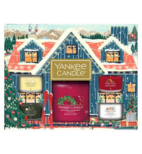 Yankee Candle 5 Piece Gift Set Christmas Jar & Votives Festive Candle Collection