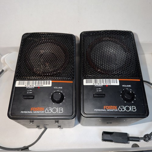 Fostex 6301b powered - fostex,