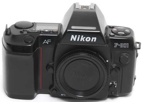 Nikon 801 camera body - @, af