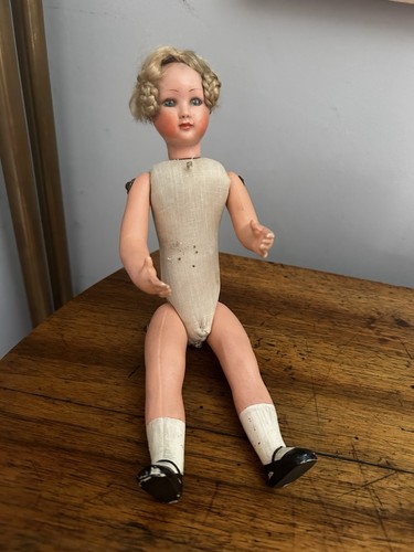 French antique doll - doll, with