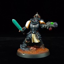 Lieutenant Black Templars Painted Space Marines Warhammer 40k Games Workshop