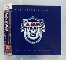 L.A. Guns Shrinking Violet Japanese Deluxe Edition Reissue CD RARE HTF OOP