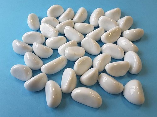 Glass pebbles nuggets stones - glass,