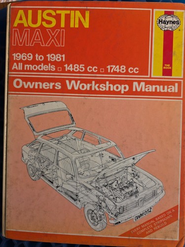 Haynes austin maxi 1969 - maxi, 1969-81