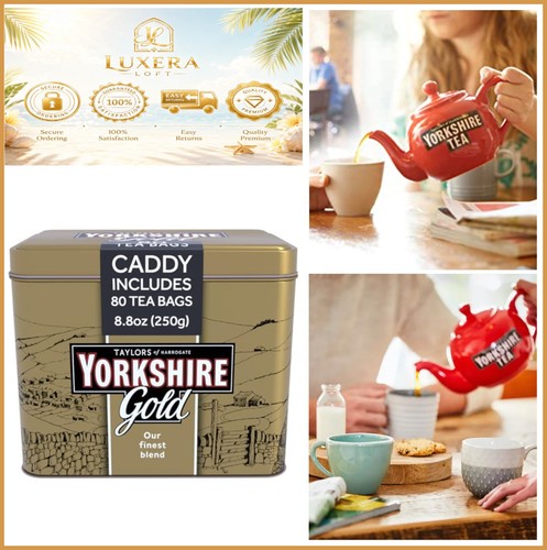 Black tea bags yorkshire gold - tea,