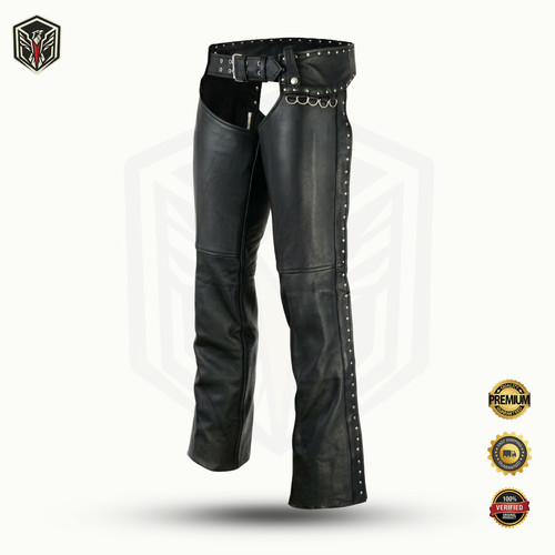 Ladies black leather - black,