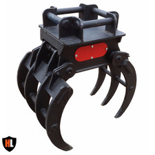 Hydraulic Folding Grapple / Grab for Excavator / Digger 6-10 Ton