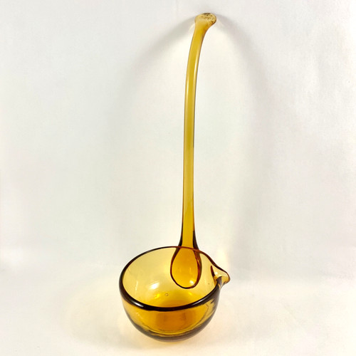 Hand made italian amber glass - italian,