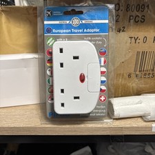 UK to EU European 2-Pin Travel