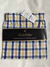 Brooks Brothers Men's Cotton Boxer Shorts Small