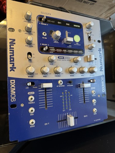 Numark dxm06 channel bit - 2-channel, 24-bit