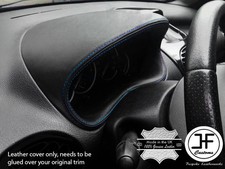 BLUE STITCH GAUGE SPEEDO HOOD