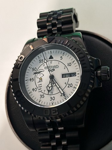 Seiko snoopy custom modified - snoopy,