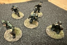 Modern German Paratroopers 28mm Metal Figures Squad Of 10 Professional Painted